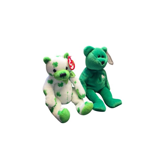 St. Patrick's Day Ty Beanie Babies Irish Plush - Picture 4 of 8